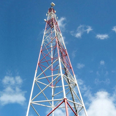 ICAO Self-support Galvanized Steel BTS Communication Tower Lattice Mast Structure